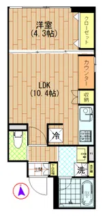 アリーチェ亀戸【2階】の間取り
