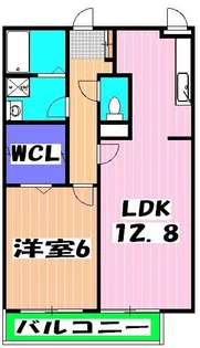 パークサイド西船B【1階】の間取り