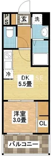 modern palazzo平和公園【1階】の間取り
