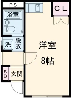 ハイネス青戸【1階】の間取り