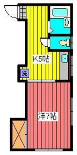 ルポーゼサカイ【1階】の間取り