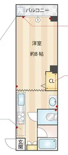 レーベン初台【3階】の間取り
