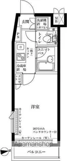 ルーブル大森七番館【4階】の間取り