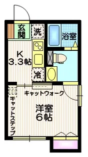 Lien Brillant 池ノ上【2階】の間取り