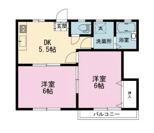 リバーフィールドNW【2階】の間取り
