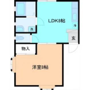 サンシャイン【1階】の間取り