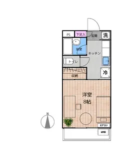 エルマール【1階】の間取り