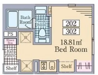 MDM旗の台【2階】の間取り