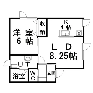 アロハ【2階】の間取り