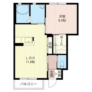 シエルビスタIII【1階】の間取り