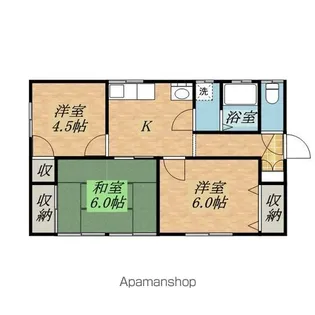 茨城県鹿嶋市大字粟生【一戸建】の間取り
