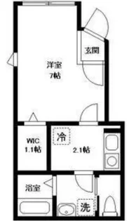 アルス新御徒町【1階】の間取り