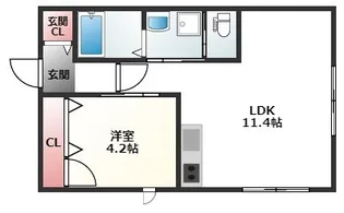 コンフォートK【2階】の間取り