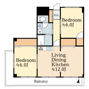 エクセレント アベ【3階】の間取り