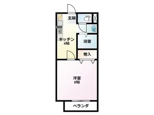 エステート瑞浪II【1階】の間取り