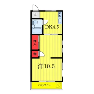 東京都板橋区志村1【マンション】の間取り