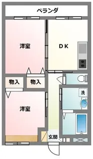 ティファニー・ヒル【3階】の間取り