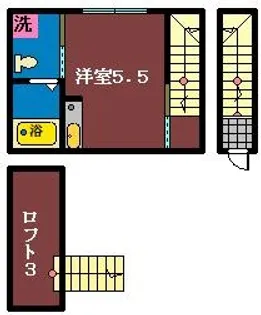 トレーフル【2階】の間取り