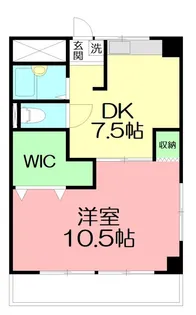 2Kの間取り画像