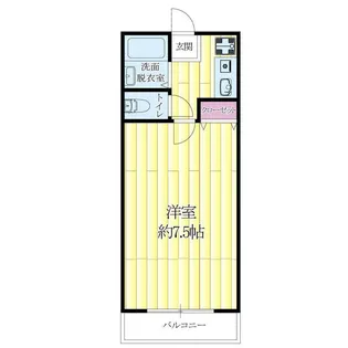 メゾンイズミ【1階】の間取り