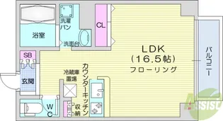 サンフェリーチェ17【17階】の間取り