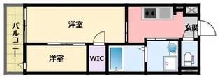 兵庫県西宮市池開町【マンション】の間取り