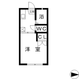 アスリート A【2階】の間取り