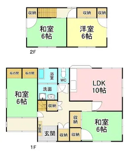 福岡県北九州市小倉南区津田新町2【一戸建】の間取り