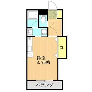 ラ メール【2階】の間取り