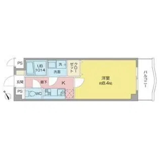 サン・アップウェルI【3階】の間取り