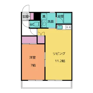 グランドール【2階】の間取り