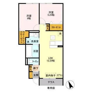 コネクタス【1階】の間取り