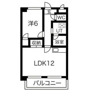 パークヒルズ壱番館【3階】の間取り