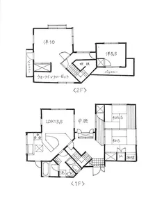長崎県諫早市若葉町【一戸建】の間取り