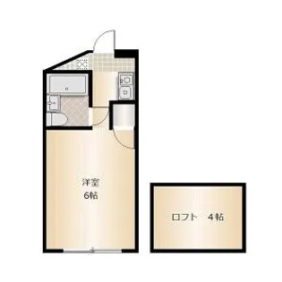 サンサーラ古庄I【1階】の間取り