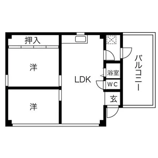ハヤシビル【3階】の間取り