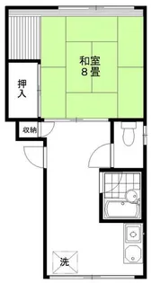 佐久間ビル【3階】の間取り