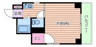 グレース都島【3階】の間取り
