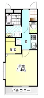 パレット39 A棟【3階】の間取り