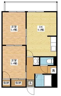 プリムローズ【2階】の間取り