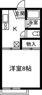 クリーンハイツ【1階】の間取り