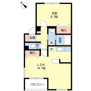 ドルチェ・マリアージュ【3階】の間取り