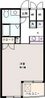 瑞穂平井マンション【5階】の間取り