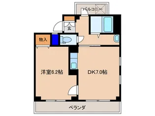 エーデルハイム【4階】の間取り