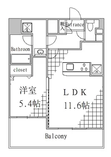 東京都墨田区東墨田2【マンション】の間取り