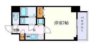 エスプレイス鶴舞ガーデンテラス【10階】の間取り