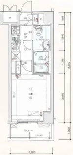 GENOVIA板橋本町green wall【3階】の間取り