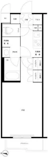 ルーブル三軒茶屋伍番館【4階】の間取り