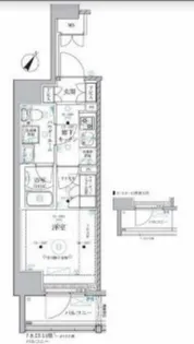 神奈川県川崎市川崎区小川町【マンション】の間取り