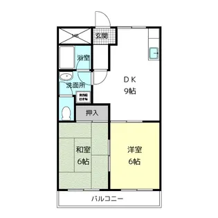 コーポマルベリー【2階】の間取り